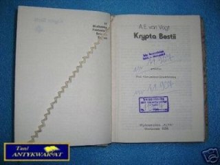 KRYPTA BESTII - A.E. van Vogt