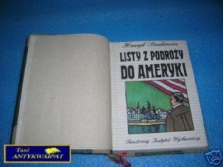 LISTY Z PODRÓŻY DO AMERYKI - H.Sienkiewicz