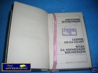 LUDZIE, CO ZA CZASY ALBO WESZ ZA NIEMIECKIM KOŁNI