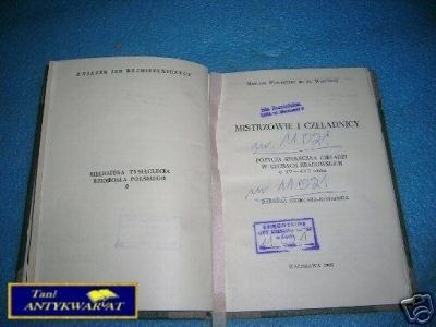 MISTRZOWIE I CZELADNICY - B.Orzelska-Konarska