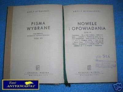NOWELE I OPOWIADANIA TOM VI - A.Dygasiński