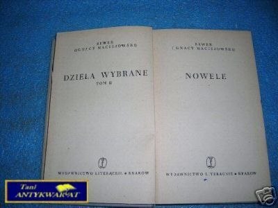 NOWELE TOM I - Sewer I.Maciejowski