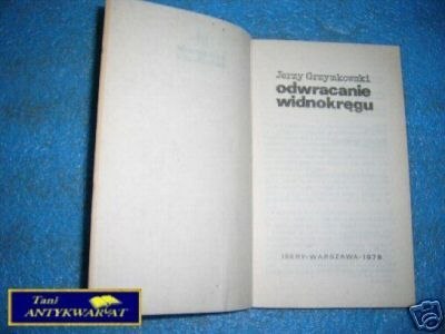 ODWRACANIE WIDNOKRĘGU - J.Grzymkowski
