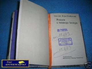 POWRÓT Z TAMTEGO BRZEGU - G.Bojar-Fijałkowski
