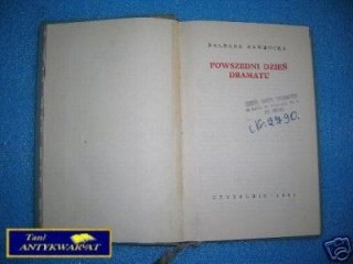 POWSZEDNI DZIEŃ DRAMATU - B.Nawrocka