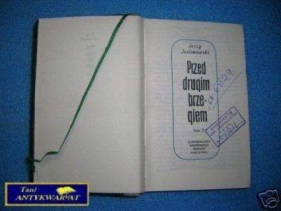 PRZED DRUGIM BRZEGIEM T.2 - J.Jesionowski