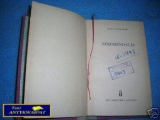 REKOMENDACJA - J. Wawrzak