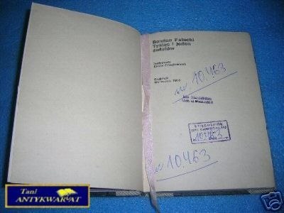 TYSIĄC I JEDEN ŚWIATÓW - B.Petecki