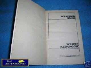 WESELE KEWONGÓW - W.Sangi