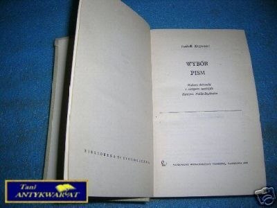 WYBÓR PISM - L.Krzywicki
