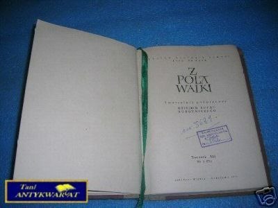 Z POLA WALKI KWARTALNIK POŚWIĘCONY DZIEJOM RUCHU