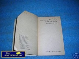 A JEDNAK RADOŚĆ - J.B.Górkiewiczowa