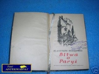 BITWA O PARYŻ - S.S.Wojtkiewicz