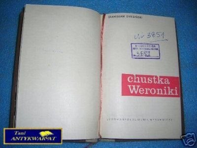 CHUSTKA WERONIKI - S. Dyksiński