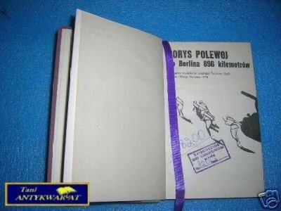 DO BERLINA 896 KILOMETRÓW - B.Polewoj