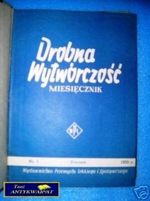 DROBNA WYTWÓRCZOŚĆ MIESIĘCZNIK Rocznik 1955
