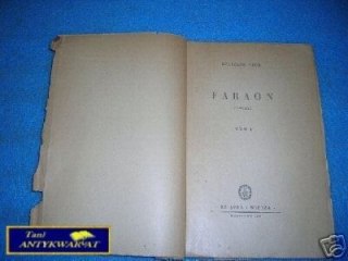 FARAON T.I - B.Prus