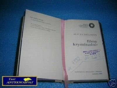 FILMY KRYMINALNE - A.Helman