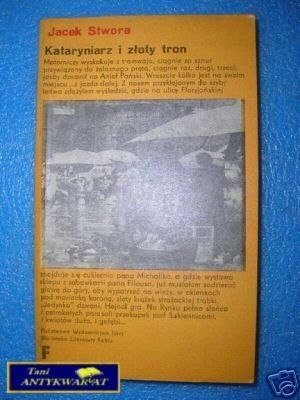 KATARYNIARZ I ZŁOTY TRON - J.Stwora