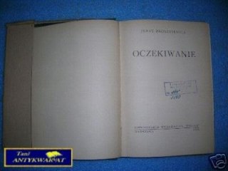 OCZEKIWANIE - J.Broszkiewicz