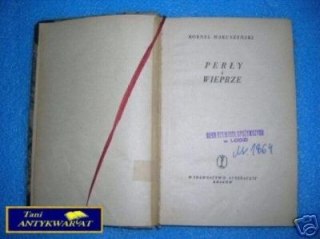 PERŁY I WIEPRZE - K. Makuszyński
