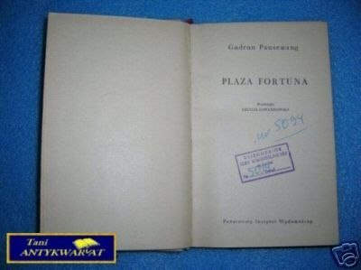 PLAZA FORTUNA - G. Pausewang