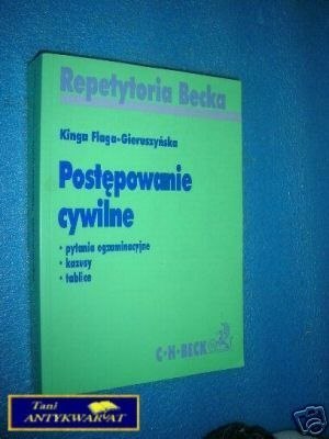 POSTĘPOWANIE CYWILNE - K.Flaga-Gieruszyńska