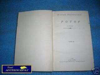 POTOP TOM III - H.Sienkiewicz