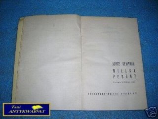 WIELKA PODRÓŻ - J.Semprun