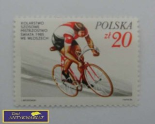 ZNACZEK KOLARSTWO SZOSOWE MISTRZOSTWO ŚWIATA 1985