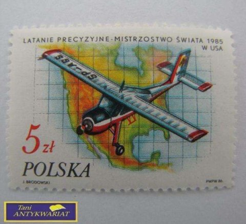 ZNACZEK - LATANIE PRECYZYJNE - MŚ 1985 W USA