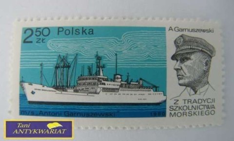 ZNACZEK POCZTOWY-ANTONI GARNUSZEWSKI 1980