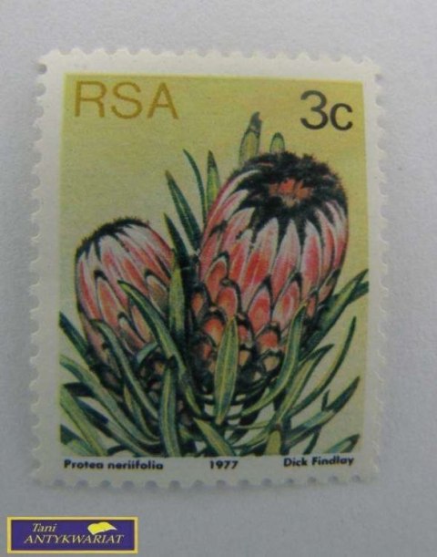 ZNACZEK POCZTOWY PROTEZA NERIIFOLIA 1977