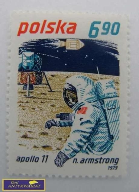 ZNACZEK - POLSKA APOLLO11 N.AMSTRONG