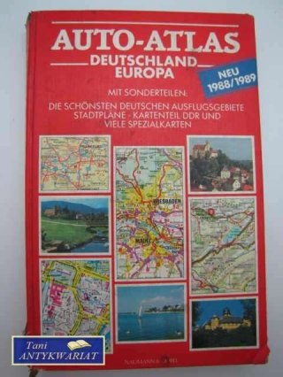 AUTOATLAS DEUTSCHLAND EUROPA - Praca zbiorowa