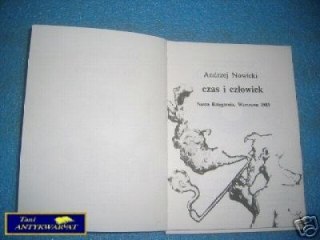 CZAS i CZŁOWIEK - A.Nowicki