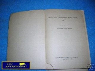 EKONOMIA POLITYCZNA KAPITALIZMU T.II - Praca zbior