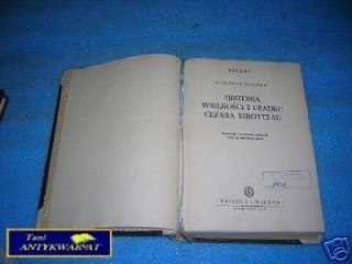 HISTORIA WIELKOŚCI I UPADKU CEZARA BIROTTEAU - Ba