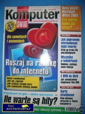 KOMPUTER ŚWIAT NR.25 2003 135 26.11-9.12