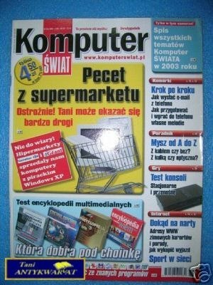 KOMPUTER ŚWIAT NR.26 2003 136 10.12-21.12