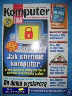 KOMPUTER ŚWIAT NR.7 2003 117 19.03-1.04