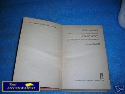 KONIE NOCY - A.Lundkvist