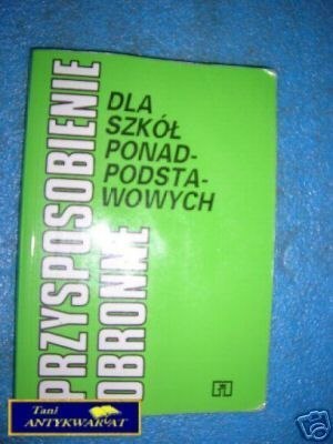PRZYSPOSOBIENIE OBRONNE DLA SZKÓŁ PONADPODSTAWOW