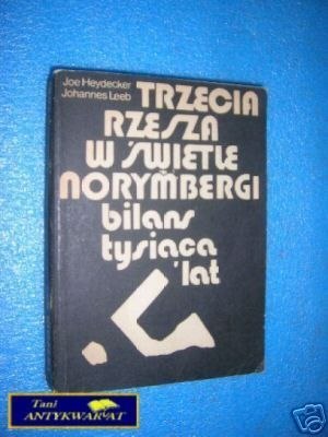 TRZECIA RZESZA W ŚWIETLE NORYMBERGI BILANS TYSIĄC