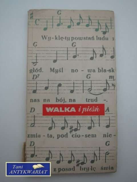 WALKA I PIEŚŃ - Praca zbiorowa