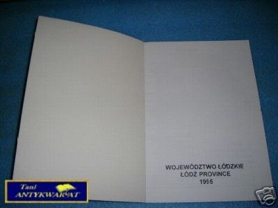 WOJEWÓDZTWO ŁÓDZKIE 1995 ŁÓDŹ PROVINCE 1995