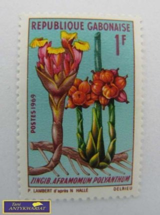 ZNACZEK - REPUBLIQUE GABONAISE POSTES 1969