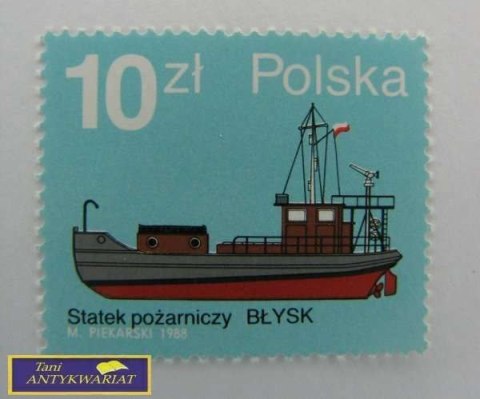 ZNACZEK- STATEK POŻARNICZY BŁYSK M. PIEKARSKI ZNACZEK- STATEK POŻARNICZY BŁYSK M. PIEKARSKI