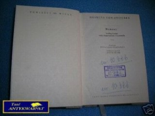 DEMONY T.III - H. von Doderer