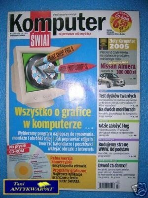KOMPUTER ŚWIAT NR.2 2005 164 5.01-18.01
